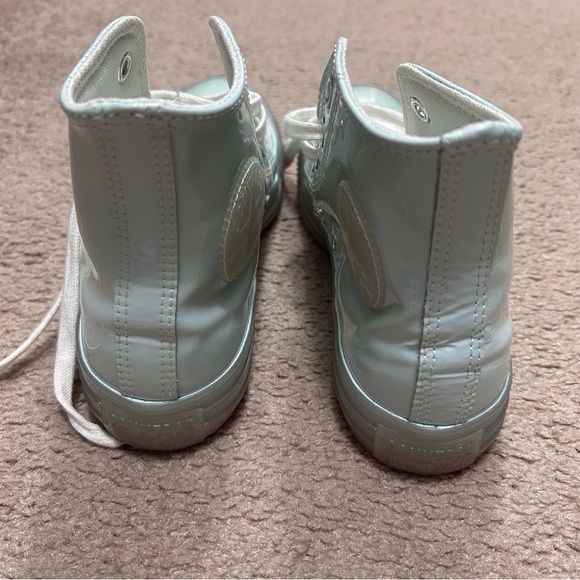 Converse Chuck Taylor All Star Unisex Teal & Pink High Top Sneakers - Picture 4 of 8